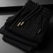 Men's Clothing Light Luxury Summer Thin Twill Versatile Goods Sports Pants Men's Brand Cuffs Convex Rubber Letter Casual Pants Men_viptrois.com