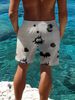 Premium Products Fashionable Men's Fitness Running Sports Basketball Shorts With Fun Printed Loose And Versatile Beach Casual Pants_viptrois.com