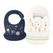 Silicone Babi Bib Waterproof Saliva Dripping Banana Bibs Cartoon Newborn Feeding Soft Edible Aprons Baby Adjustable Burp Scarf_viptrois.com