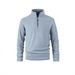 Pulse Cross-Border Men's Fleece Jacket Autumn Winter Lamb Wool Thickened Sweatshirt For Men_viptrois.com