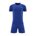 Men's Clothing training suit short-sleeved student sports football clothes printed summer new football suit suit men_viptrois.com