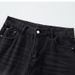 Youth Trend Gradient Color Straight Leg Casual Pants For Men In Spring Autumn, American High Street Hand Wiped And_viptrois.com