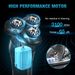5 In 1 Cordless Electric Shaver Mens Beard Razor Dry & Wet Rechargeable Trimmer_viptrois.com