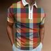 Unbeatable Quality 2025 Spring/Summer New Polo Shirt Zipper Printed Men's Top_viptrois.com