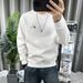 New Pi Shuai Autumn/Winter Internet Celebrity Same Style Men's Trendy Round Neck Printed Hoodie T-shirt Casual Long_viptrois.com
