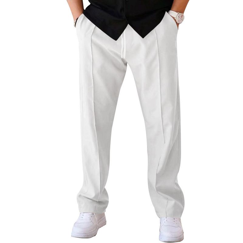 Men's Clothing Trousers Spring And Summer Loose Straight Sports Casual Trousers_viptrois.com
