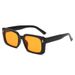 New Modern Square Frame Rice Nails Men And Women Retro Fashion Sunglasses Cross Border Personality Sunglasses_viptrois.com