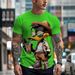 Men's Clothing Fashion High Quality Handsome Loose Cool Short Sleeved T Shirt_viptrois.com