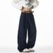 Men's Clothing Color Bright Stitch Straight Leg Slightly Wide Jeans For Men Spring And Summer Loose Retro Casual Pants With Side Split Design Trousers_viptrois.com