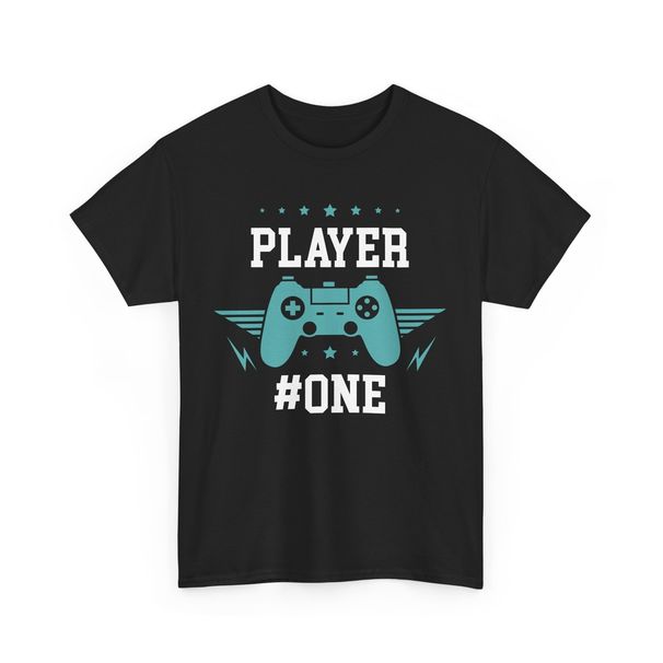 Player One T-Shirt Mens Womens Tees Top | Legendary Gaming Tee | PerfecT Shirt Mens Womens Tees Top For Players_viptrois.com