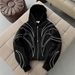 High Quality Men's Zipper Cardigan Hooded Jacket Men's Casual Sweatshirt New Style_viptrois.com