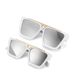 Family Sunglasses Set – UV400 Protection For Adults & Kids, Oversized Frame For Outdoor Travel_viptrois.com