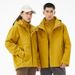 Pulse Kailas National Standard Level 1 Women's 3-in-1 Men's Fluorine-Free Waterproof Windproof Plus Size Jacket_viptrois.com