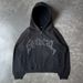 Loom 2025 European And American Retro Zipper Sweatshirt Gothic Letter Star Print Hoodie Trendy Unisex Jacket Wholesale_viptrois.com