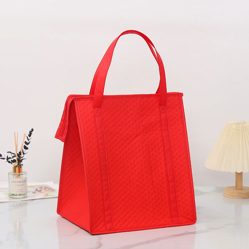 Hot Selling Embossed Spot Non-woven Insulation Bag, Hand-held Shopping Bag, Barbecue Ice Pack, Thickened Aluminum Film Bag_viptrois.com