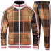Men's Clothing New Sports Suit Trend 3d Printing Fitness Zipper Stand Collar Cardigan Casual Suit_viptrois.com