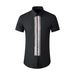 Men's Clothing Men's Short Sleeve Shirt Trendy Top With Logo Resin Glue Print Cool Casual Shirts For Formal & Casual_viptrois.com