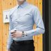 Men's Clothing Formal Slim Fit Long Sleeved Shirts For Men, Plus Size Men's White Shirts_viptrois.com