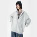 Men's Clothing Graffiti Cardigan Hoodie Men's 2025 Autumn New Korean Fashion Brand Zipper Jacket Couple's Factory Direct Sales_viptrois.com
