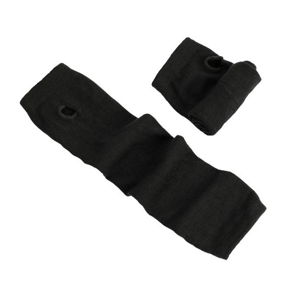 Unisex Casual all-purpose Christmas Fingertip gloves Solid color jacquard adult striped gloves_viptrois.com