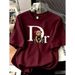Summer Casual Cotton T-Shirt Round Neck Short Sleeve For Men And Women Loose Fit Sports Inner Top Trendy American Style_viptrois.com