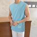 Men's Clothing Men's Muscle Fitness Sports Casual Sleeveless Vest Quick Drying Patch Lettering Fashion Vest For Summer_viptrois.com