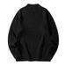 Men's Solid Color & Striped Jacquard Sweater – Casual & Business Pullover For Autumn & Winter_viptrois.com