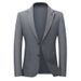 Cotton Wool Men's Single Western Autumn And Winter New Casual Simple Versatile Handsome Suit Jacket_viptrois.com