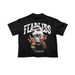 Men's Clothing Trend Fashion Hip Hop Printed Short Sleeved T Shirt_viptrois.com