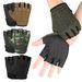 Mountaineering Outdoor Sports Wear-Resistant Fitness Tactical Bicycle Gloves Cycling Non-Slip Men And Women Half Finger_viptrois.com