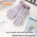 Winter Warm For Women, Cycling, Fleece-Lined, Thickened, Fashionable, Versatile, Outdoor Windproof, Water-Resistant,_viptrois.com