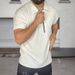 Men's Clothing spring and summer new casual and comfortable solid color short sleeved men's tops POLO shirt_viptrois.com