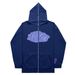 Y2K Zipper Hoodie Harajuku Gothic Style Clothing Letter Men Women Streetwear Sweatshirt Fashion_viptrois.com