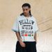 Double-sided Air-layer Short-sleeve Breathable Cool Men's Summer New Printed Letter Half-sleeve T-shirt_viptrois.com