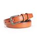 Unisex Pin Buckle Belt Thin Pants Belt PU Scratch Resistant Bottom Alloy Buckle Head Polka Dot Casual Fashion Belt_viptrois.com