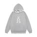 Vintage Patchwork Trendy American Letter Print Pullover Unisex Street Dark Loose Niche Hoodie_viptrois.com