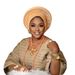 Women's Scarves New Diamond Heavy Industry Bright Silk Layered Straps Nigeria Wedding Party Auto Gel Baotou Hat_viptrois.com
