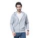 Men's Clothing Hooded Casual Fashionable Versatile Cardigan Fleece Hooded Zip-Up Sweatshirt – Oversized Korean Streetwear Jacket (Black/Navy/Charcoal)_viptrois.com