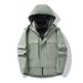 3-in-1 Mountain Style Waterproof Jacket With 600FP White Duck Down – Detachable Thermal Liner For Hiking & Urban Wear (7 Colors, S-6XL)_viptrois.com