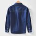 Popular Collar Double Pocket Shirt With Casual And Fashionable Style, Versatile Cotton Jacket_viptrois.com