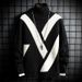 Clothing Autumn Winter New Jacquard Thickened High Neck Pullover Knitted Men's Base Sweater_viptrois.com