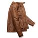 Men's Vintage Washed PU Leather Jacket – Retro Biker Style Coat (Khaki/Black/White/Denim Blue/Espresso, M-5XL)_viptrois.com