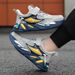 Children's Shoes Sports Spring And Autumn School Season Running Shoes Medium And Large Children's Mesh Leather Casual Shoes_viptrois.com