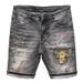 Men's Clothing Summer Jeans Loose Straight Japanese Men's Trendy Harem Pants Large Size Shorts_viptrois.com
