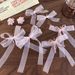 Ins Style Detachable Pink Ribbon Bow Crystal Beaded Shoe Buckle Shoe Flower Ballet Style Decorative Buckle Sneakers_viptrois.com