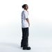 American Style Street Niche Simple 240Gins Casual Short Sleeve T-Shirt For Men_viptrois.com