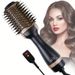1000W Soft Touch Hot Air Brush and One-Step Hair Dryer Volumizer - Salon-Quality Styling at Home!_viptrois.com