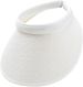 Cloth Covered Slip-On Visor For Women, Adjustable Cap Sports Sun Visors For Men_viptrois.com