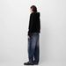 Men's Clothing Mid Waist Retro Slim Fashion Jeans Denim Trousers_viptrois.com