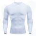 Men's Clothing For Men Long Sleeved Running Basketball Sports Training Bottoming Clothes T Shirt Tights High Elastic Quick Drying Compression Clothes_viptrois.com